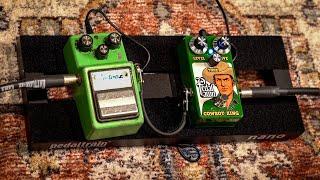 Vintage TS9 Tube Screamer VS Pedal Pawn Cowboy King