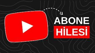 SINIRSIZ YOUTUBE ABONE ARTTIRMA - ÜCRETSİZ ŞİFRESİZ YOUTUBE ABONE HİLESİ KASMA 2024