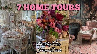 New SPECIAL SHABBY CHIC HAVEN DISCOVERIES: 7 Home Tours Cottage Home Decor Expose Vintage-Inspired