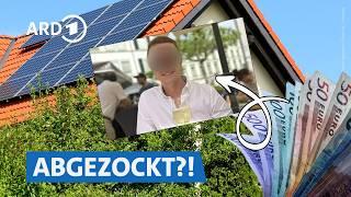 Betrug mit PV-Anlagen: Schaden in Millionenhöhe  | Markt WDR