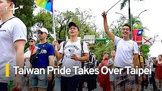 Thousands March in Downtown Taipei for Inclusion at Taiwan Pride｜TaiwanPlus News