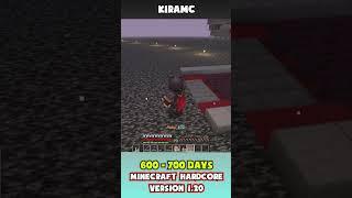KiraMC Và 100 Ngày Minecraft 1.20 Sinh Tồn Siêu Khó *5 | KiraMC #shorts
