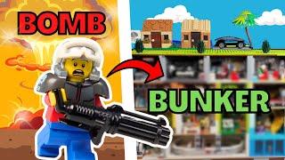 I built a SECRET Underground LEGO Bunker!