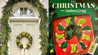 A Review: 2023 Christmas with Southern Living Decor, Recipes & Making a Fruit Tree Centerpiece