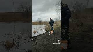 Белоозерск второй теплый #зима #фидер #рыбалка