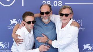 Daniel Craig - Queer (2024) press conference at Venice Film Festival (with Drew Starkey)