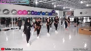 Choreo 1 & 2 Kanan Kiri Aerobic Pemula Ss Salsabila Mlajah Rabu 260225 | Wiwix Djani