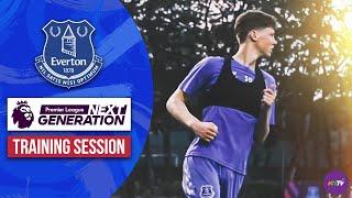 Everton U-21s Training Session in Mumbai ahead of PL Next Gen Cup 2023