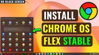 Chrome OS Flex Install on PC & Laptop (Stable Version) | Download Chrome OS Flex | 2024