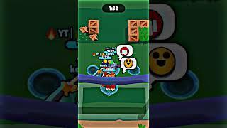 Mortis 200 IQ TRIPLE KILL + WIN #shorts #brawlstars #brawl #gaming