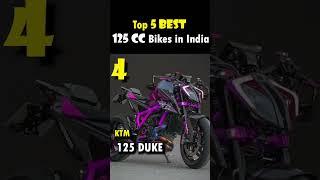 Top 5 Best 125cc Bikes in India 2024