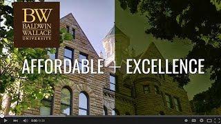 Baldwin Wallace University Affordable Excellence