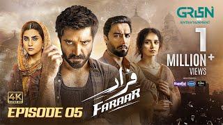 Faraar Episode 5 | Hamza Ali Abbasi | Ahmed Ali Akbar | Sohai Ali Abro | 15th Dec 2024 | Green TV