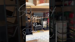 Honest Opinion on these spice racks #spicerack #amazondeals #kitchenorganization #organizedhome