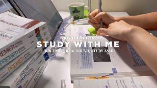 ️ FULL FOCUS NONSTOP 3HR STUDY WITH ME SESSION ️ REAL TIME, REAL SOUND