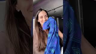 My magic formula for making the bed with United Polaris' amazing bedding suite!! #unitedpartner