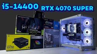 Unboxing and Building a Gaming PC with RTX 4070 Super 2024