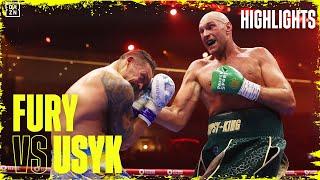 Tyson Fury vs Oleksandr Usyk | Ring of fire| Boxen | DAZN Highlights