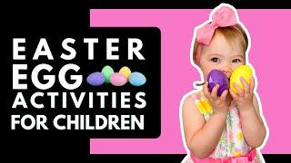 EASTER EGG ACTIVITIES for TODDLERS and CHILDREN #MagiMagic