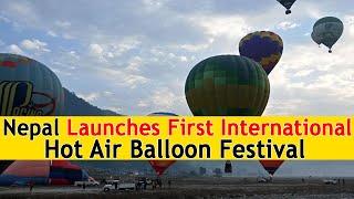 Nepal Launches First International Hot Air Balloon Festival | DRM News Global | AQ1S