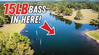 Fishing a Hidden Lake In Texas - Hat & Star Ranch Lake