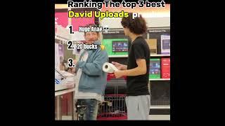 Ranking the Top 3 Best David Uploads pranks #shorts #prank