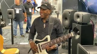 Stevie Wonder surprises Nathan East at Namm 2020!