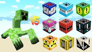 Mutant Creeper Vs Powerful TNT in Minecraft