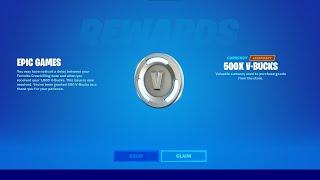Why Some People Received 500 V-Bucks Compensation