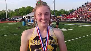 #NHtrack Beachwood's Maddie Alexander discusses HJ state berth at D2 Fitch Regional