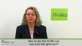 Was fordert die DIN ISO 22000 für die Lebensmittelsicherheit?