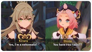 Kirara Meets Diona! (Duel the Summoner's Summit Event) | Genshin Impact 3.7