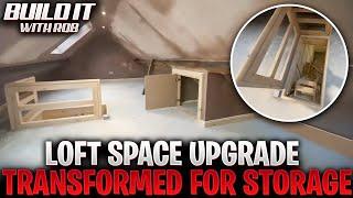 LOFT STORAGE SPACE CREATED