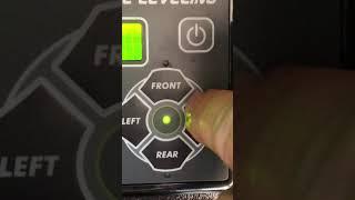 HOW TO re-calibrate the Lippert 6 point hydraulic auto leveling Zero Point Calibration