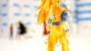 DRAGON BALL Z Stop Motion Action - Future Gohan and Trunks vs. Androids