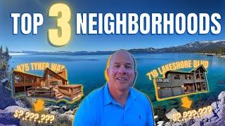 TOP NEIGHBORHOODS in Incline Village Lake Tahoe Nevada 