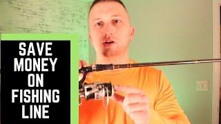 How to save money on fishing line- Tackle Tip Tuesday