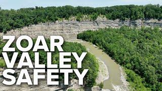 Safety improvements at Zoar Valley