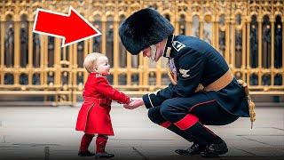 Royal Guards BREAK Character and Show UNEXPECTED Moments of RESPECT & Kindness