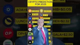 Prognozy dotyczące kryptowalut na 2025 r. od Crypto Doctor #bitcoin #crypto