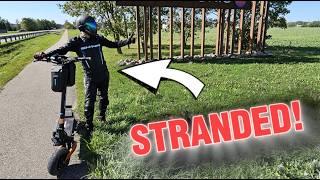 Stranded with a DEAD Battery: E-Scooter Journey Gone WRONG!️Teverun BLADE GT Plus