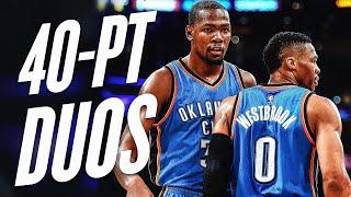 Every Time NBA Teammates Both Drop 40! (Last 10 Years)