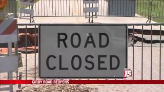 Girby Road Reopens