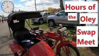 AN FULL HOUR OF THE OLEY MOTORCYCLE SWAP MEET 2024