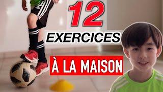 EXERCICES TECHNIQUE À LA MAISON ️ - FOOTBALL