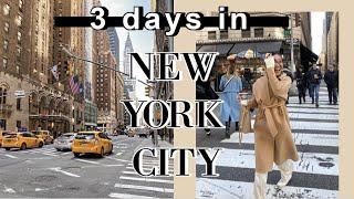 3 DAYS IN NEW YORK | NYC Travel VLOG | Jenny Zhou 周杰妮