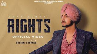 Rights (Official Video) Amar Sehmbi | Babbu | Showkidd | New Punjabi Song 2024 | Jass Records