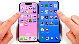iPhone 13 vs Galaxy S23 Plus Speed Test