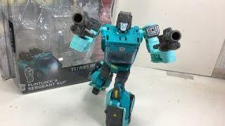 Transformers Titans Return Deluxe Kup Chefatron Toy Review