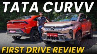 Tata Curvv Petrol & Diesel First Drive Impression | Powertrain, Ride, Handling & More